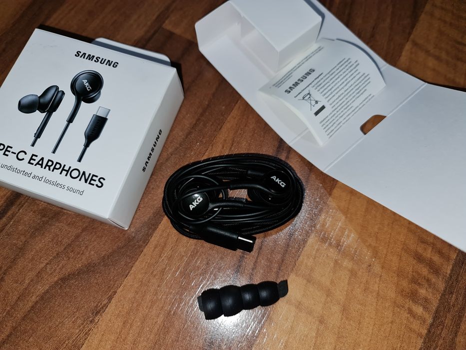 Casti originale Samsung AKG USB C Note10 20 S20 S21 S22 Plus S23 Ultra