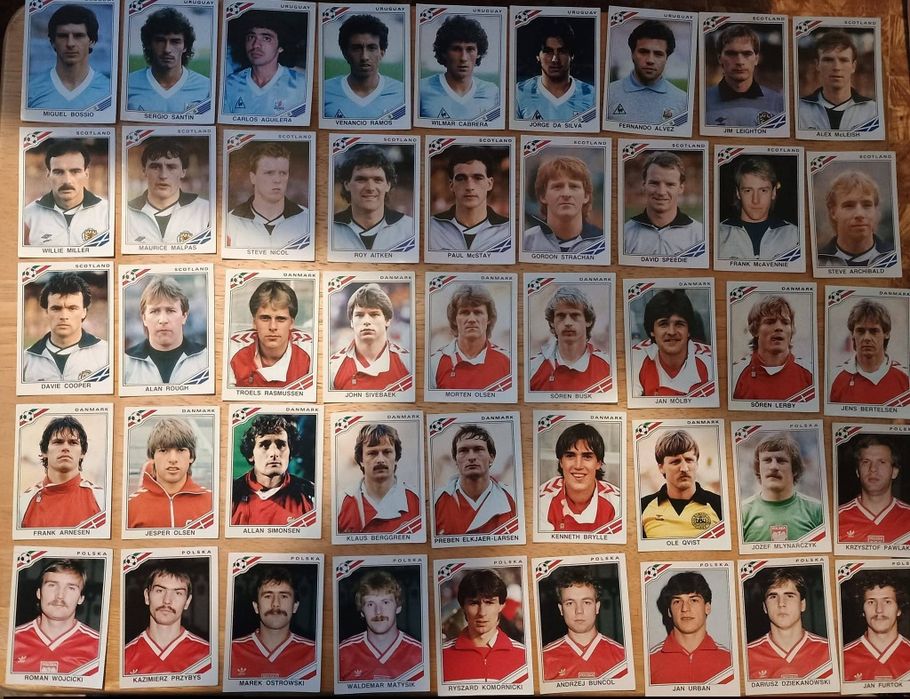 Panini world cup Mexico 86  Espana 82 Панини