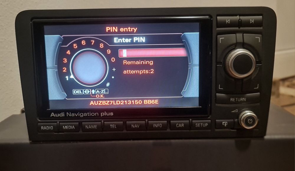 Navigație Rns-e Mk2 Led Audi A3 S3 A4 B7 B6