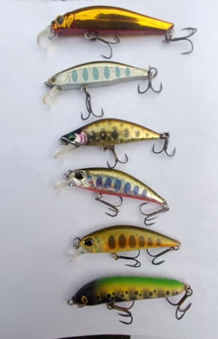 Сет воблери за пъстърва