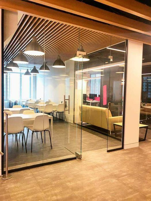 Перегородки стеклянные для офисов