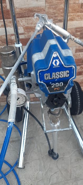 Graco 290 PC  Classic  Бояжийсса Машина  за Всички Бои Шпакловка Нов Модел Супер Клас