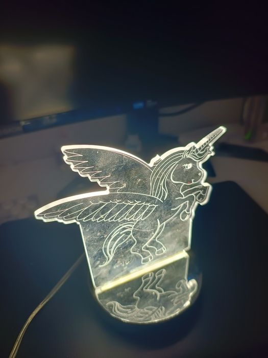 Veioză decorativă LED Karo 7W 400 lumeni, lumină albă 3000-6500K, crom