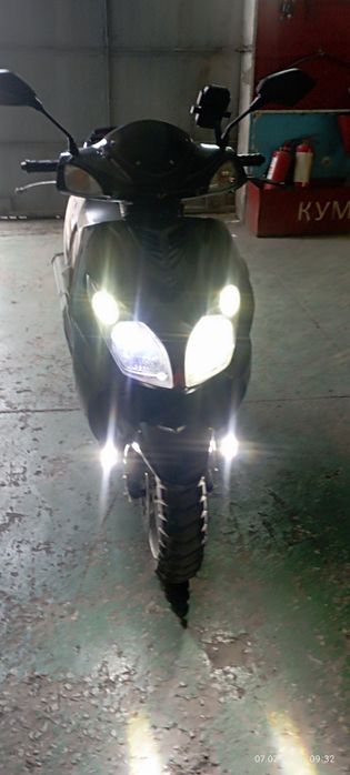 скутер 150 куб с готовым номером
