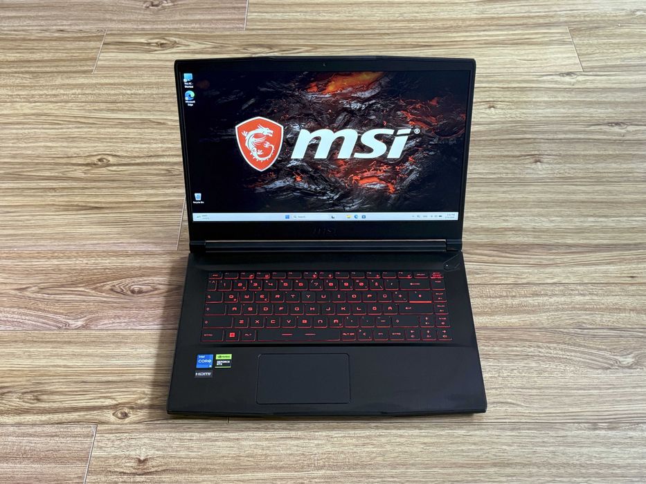 144Hz MSI Thin GF63`Core i5-12450H/RTX 4050/16GB RAM/512GB SSD/Бат 6ч/Full HD IPS