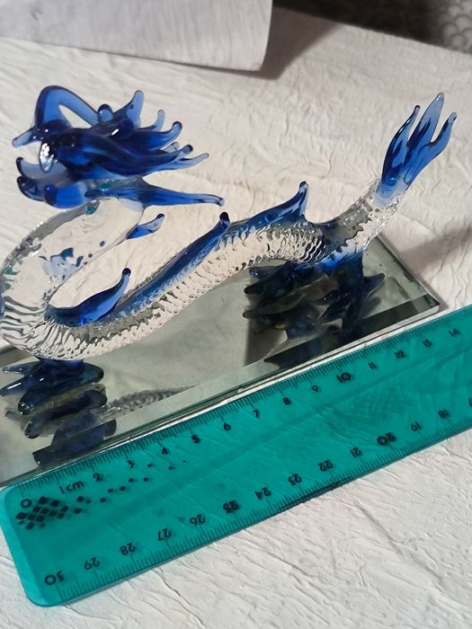 Статуэтка стекло Дракон