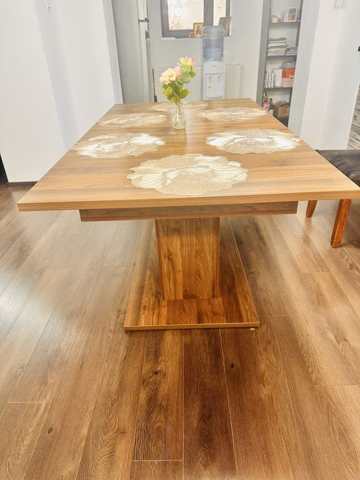 Masă extensibilă de dining – 180 × 90 cm