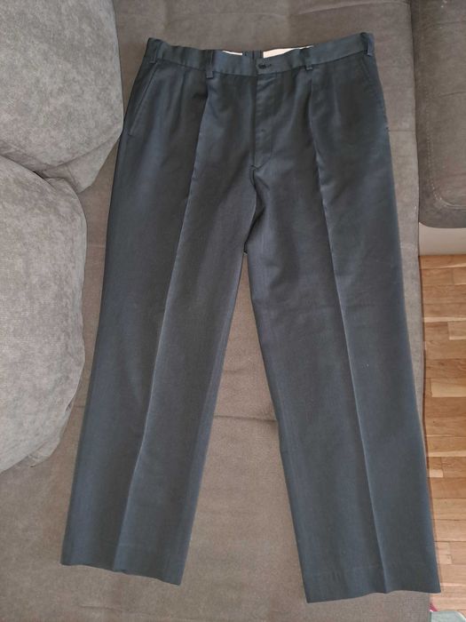 Мъжки тъмносив широк панталон нов размер L