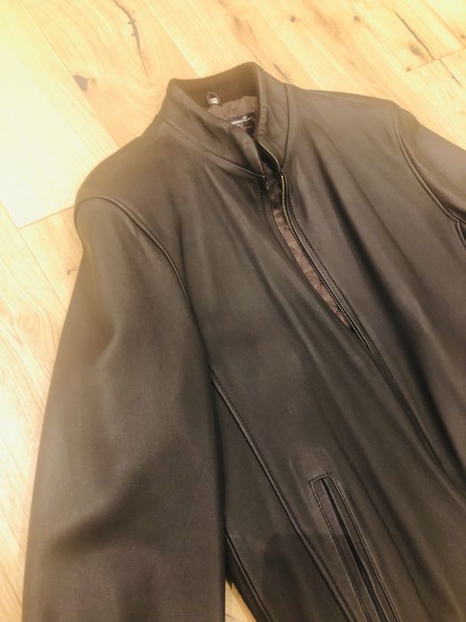 Geaca barbati din piele naturala maro