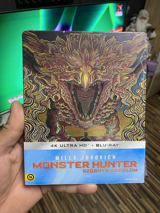 Blu-ray Monster Hunter 4K+2D steelbook
