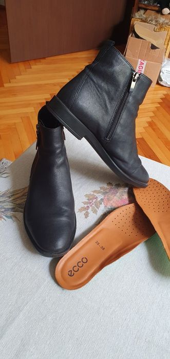 Ghete piele naturala Ecco 36/36,5
