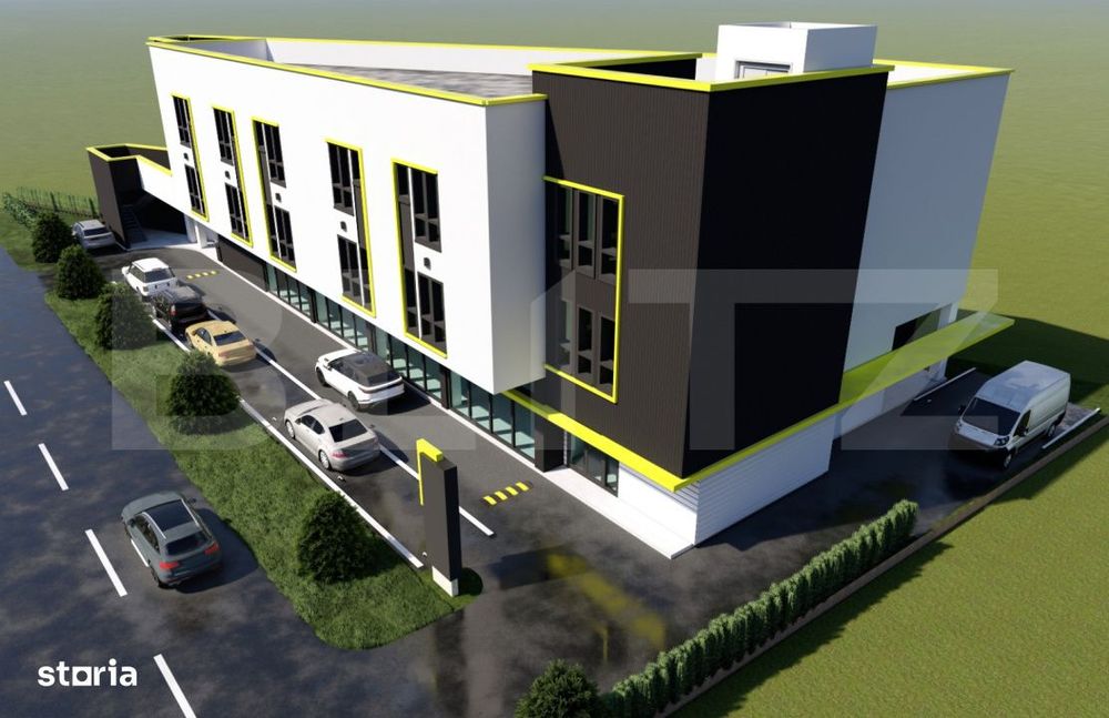 Spatiu P + 2E destinatie medicala, 1.355 mpu, 1000 mp teren, zona Ford