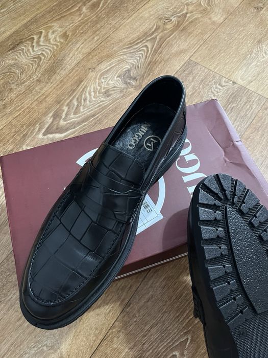 Мъжки мокасини от естествена кожа