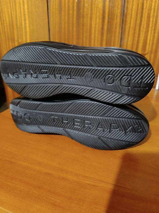 Ортопедични обувки-боти, без бомбе и ръбове, телешка кожа