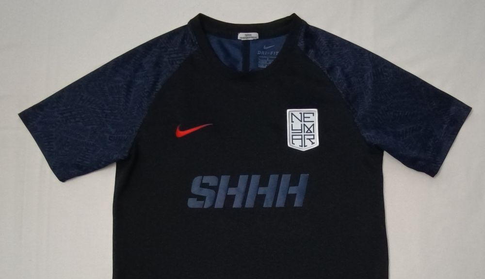 Nike DRI-FIT Neymar JR Shhh Tee оригинална тениска ръст 147-158см Найк спорт фланелка