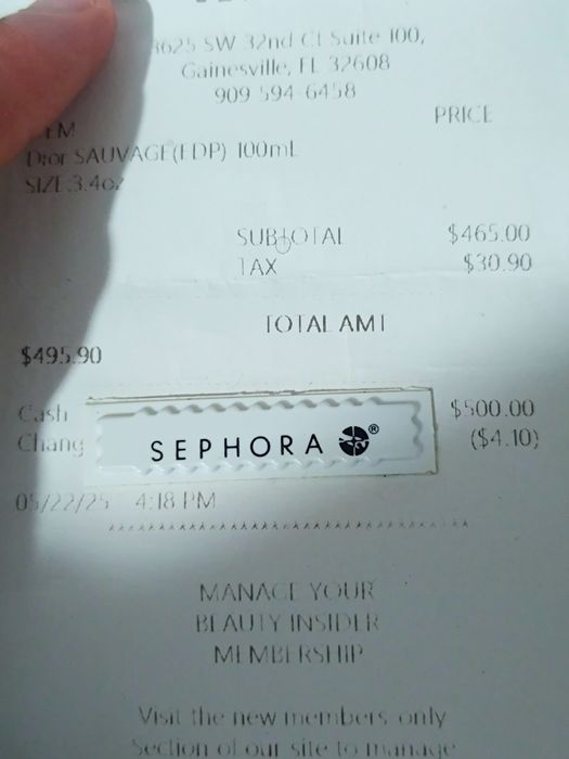 Dior Sauvage 100ml, EAU De Parfum