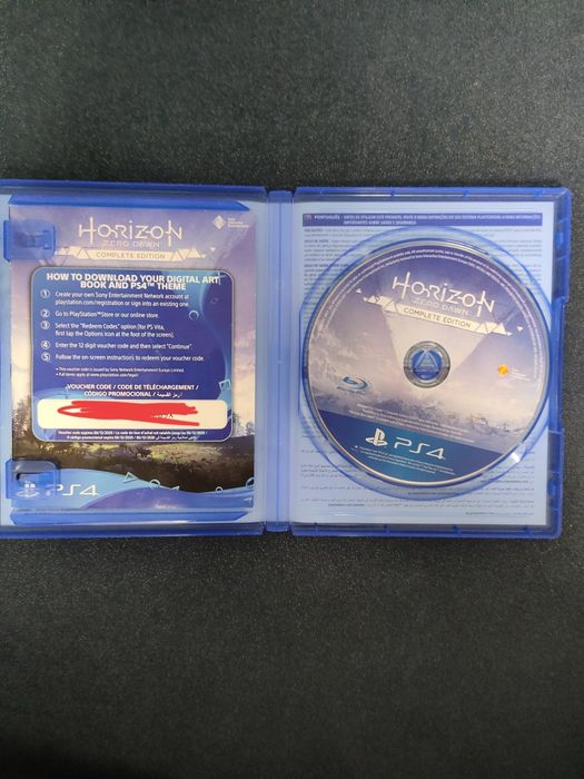 Диск игры horizon zero dawn