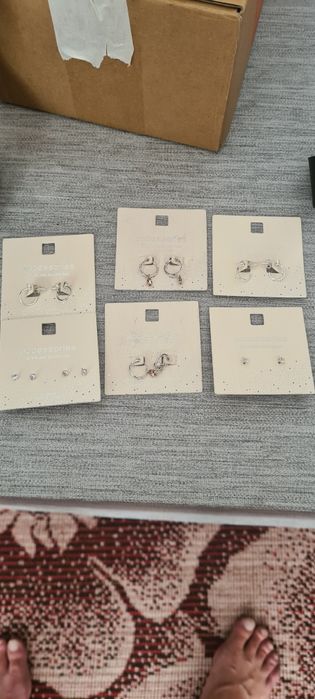 Сребърни бижута. Обеци, пръстени с камъни!