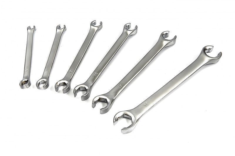 Комплект ключове за спирачни тръбички, 8-19 мм 5 части, hbm machines
