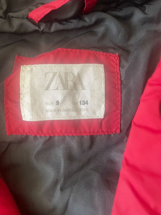 Детско зимно яке Zara, размер 9, 134 см