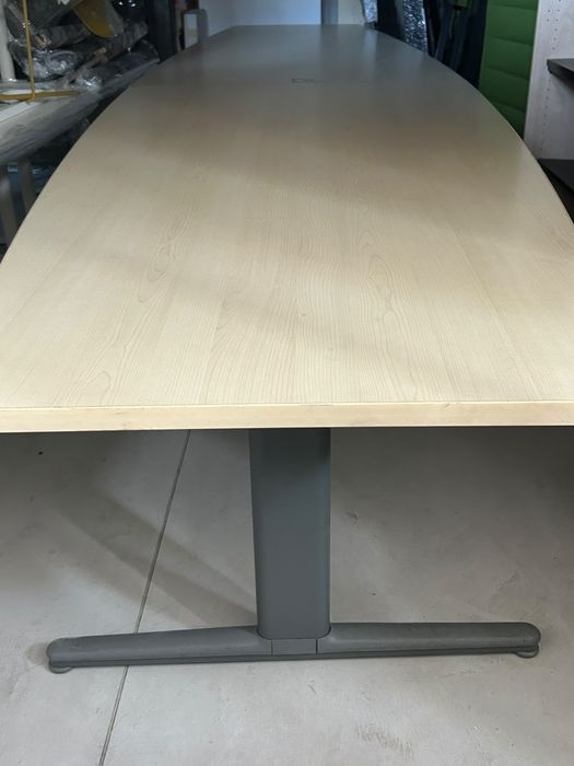 Masă Sedințe 470X120 cm; Masă de Lucru Birou, Cadru Metalic