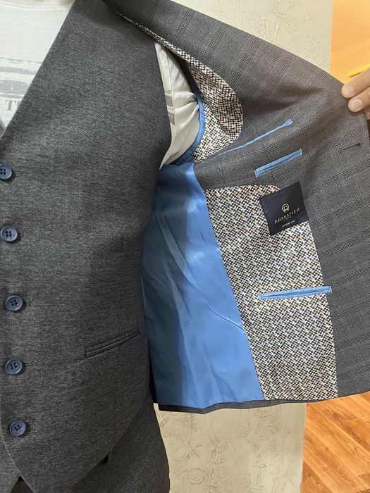 Костюм шалбар жакет тройка