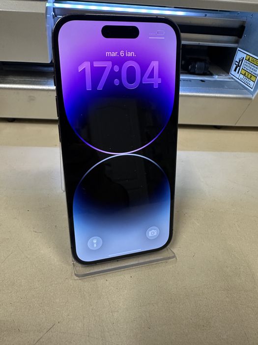 Iphone 14 pro / 128 gb / 100% baterie / folie sticla cadou