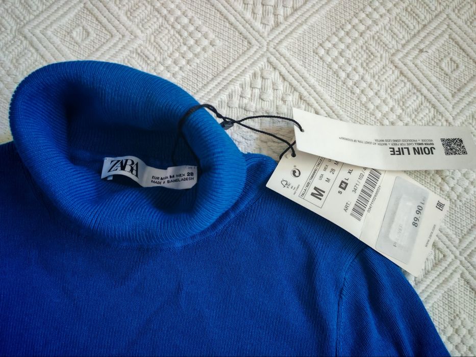 Pulover Zara marimea M, nou cu eticheta