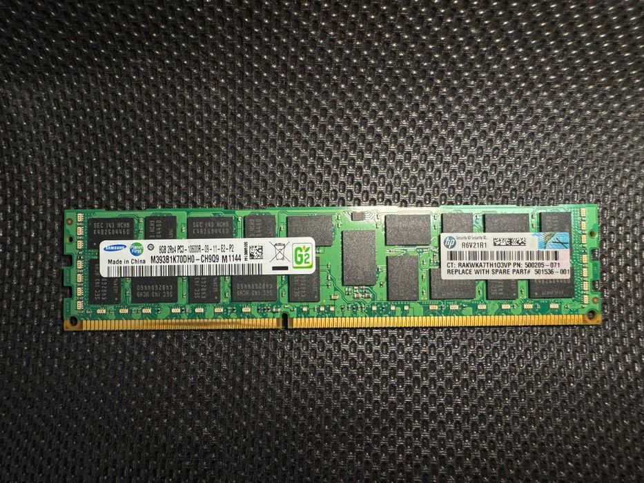 DDR3 8GB ECC RDIMM 1333MHz Samsung Memorie RAM Server