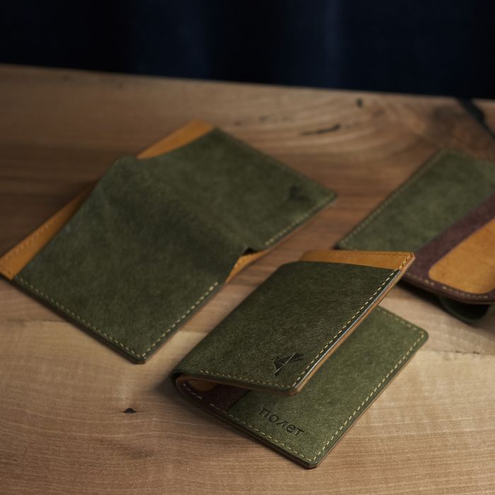 Портфейл от естествена италианска кожа