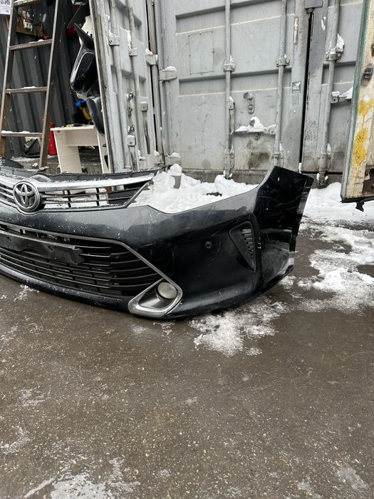 Передный бампер Камри 55