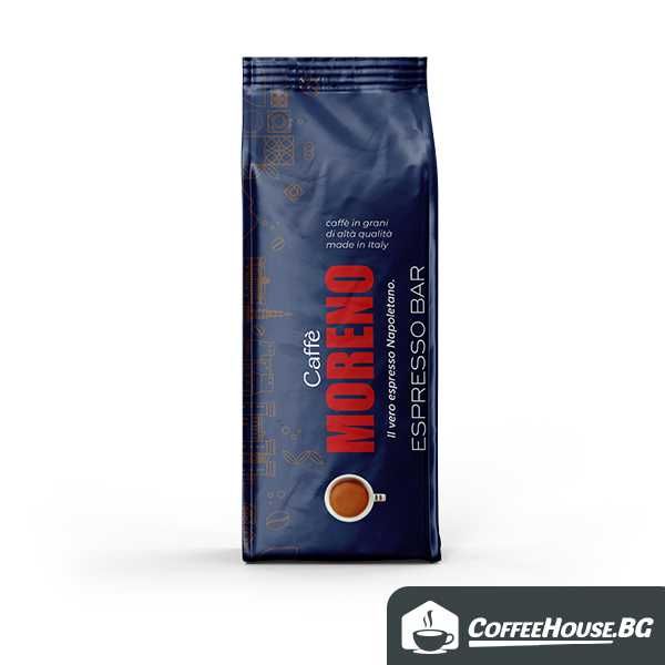 Италианско кафе на зърна за еспресо - Moreno Espresso Bar, 1 кг