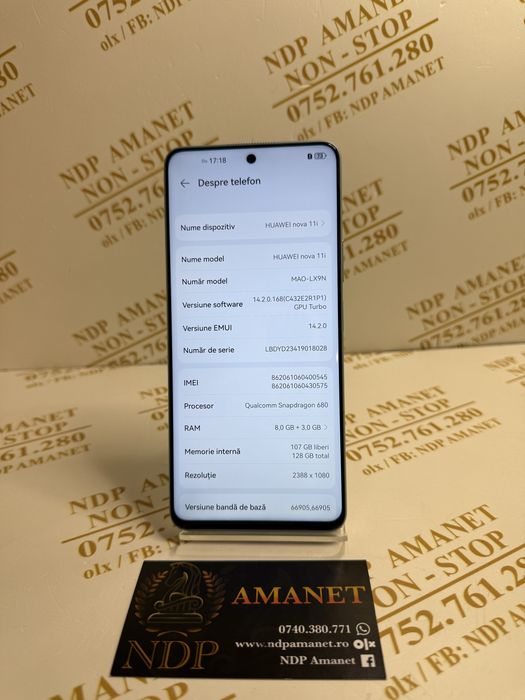 NDP Amanet Braila Huawei Nova 11i(53631)