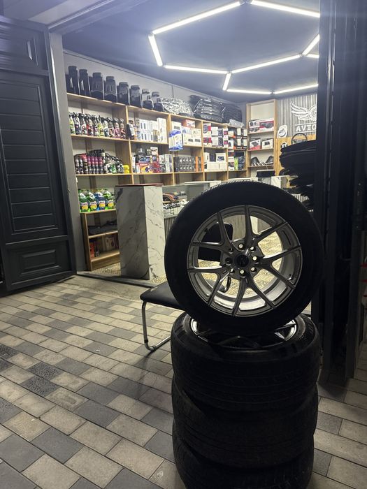 Диски с балоном в хорошем состоянии 195/55 r15