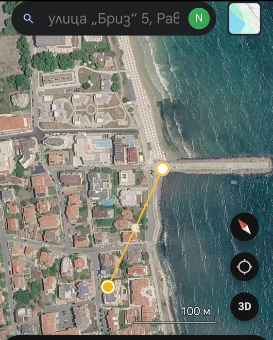 На Крачки от Морето