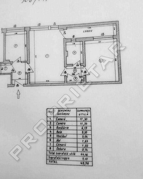 Apartament 2 camere Apusului