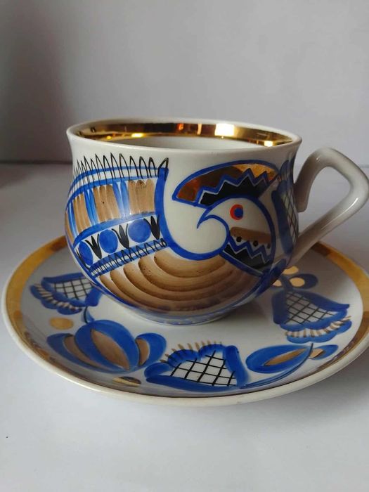 Руски порцелан Вербилки чаша за чай