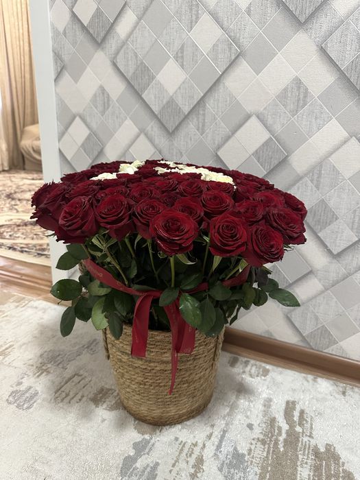 Продам цветы 101 роз