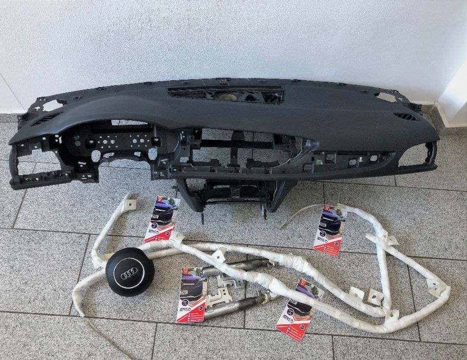 Audi a7 a8 d4 4h a6 c7 4g plansa bord kit airbag volan sofer pasager
