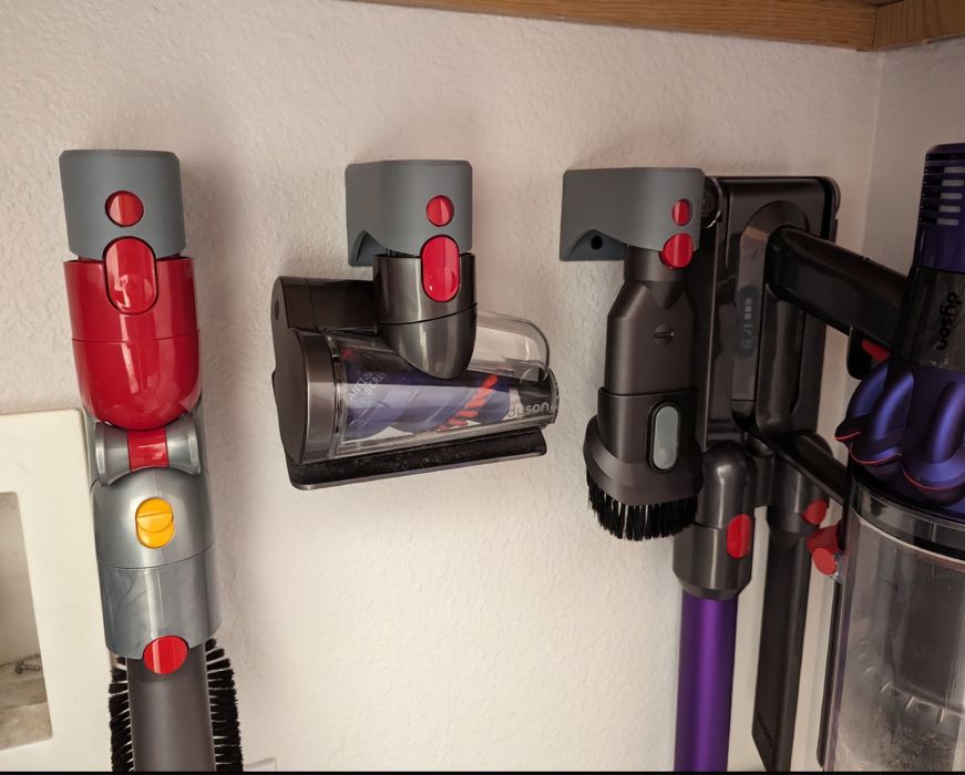 Vand suport perete pentru accesorii aspirator Dyson V10/V11/V15