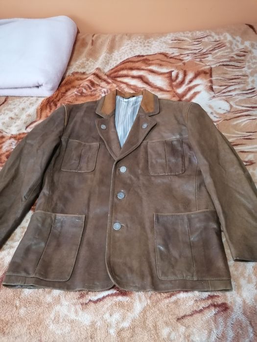 Haină de piele (mărimea 50)