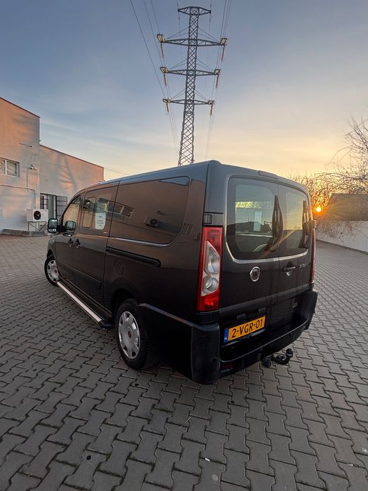 Fiat Scudo 2010 Lung, 5 Persoane, Full option, dublu cabina.