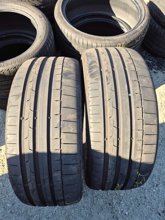 2 Anvelope de VARA - 255/40/21 - Continental - CA UNELE NOI , aprox 7,5 MM - DOT 2024 !