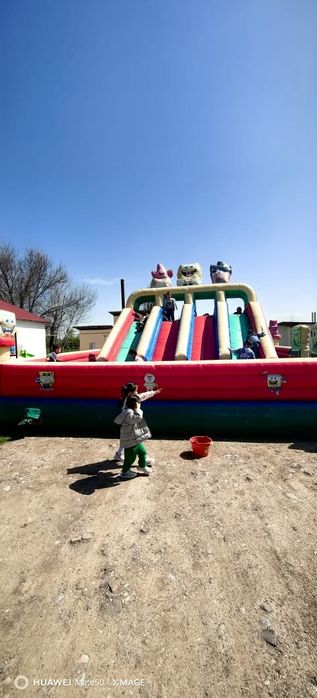 Продам надувной батут б/у