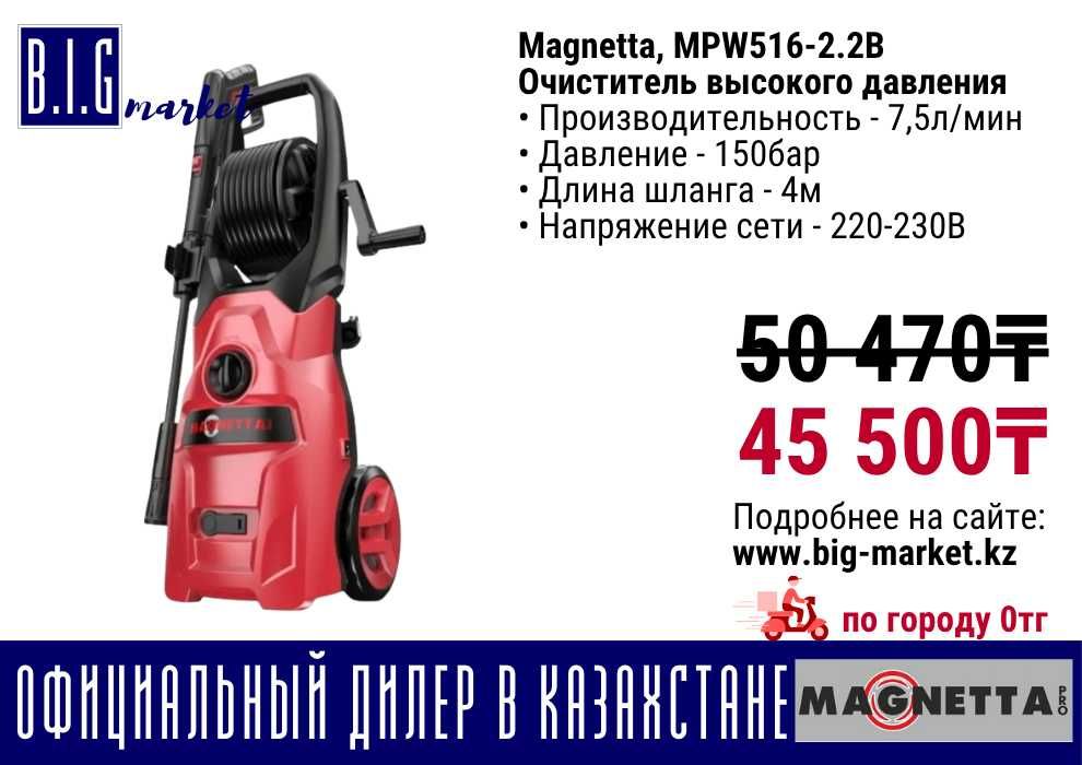 Мойка высокого давления магнетта