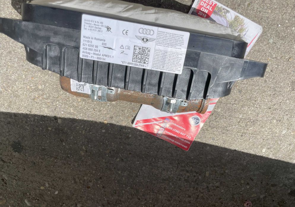 Audi A6 C7 plansa de bord - kit airbag pasager volan cortine - centuri