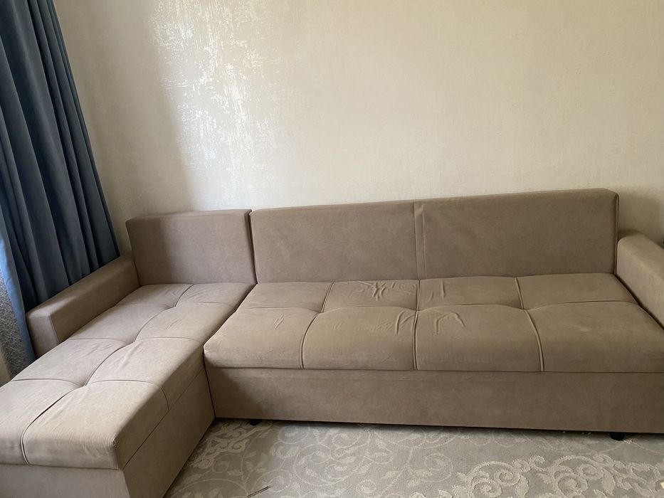 Диван раскладной бежевый цвет