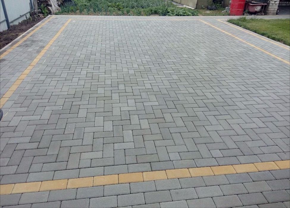 Брусчатка Кирпичик 200×100×60 Каскелен | Вибропресс