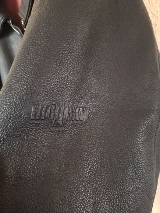 Geaca piele bărbati Highway xxl