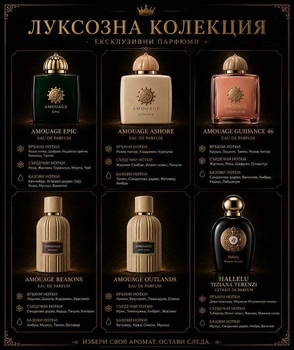 Продавам парфюми Amouage
